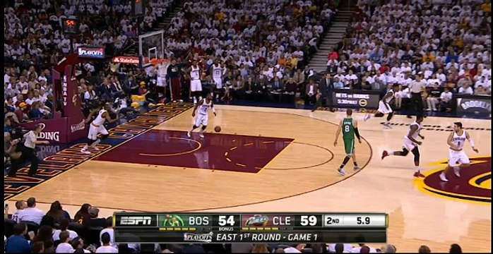 Kyrie Irving Beats the Buzzer - Cavaliers vs Celtics - NBA Playoffs 1st Round 19/04/2015