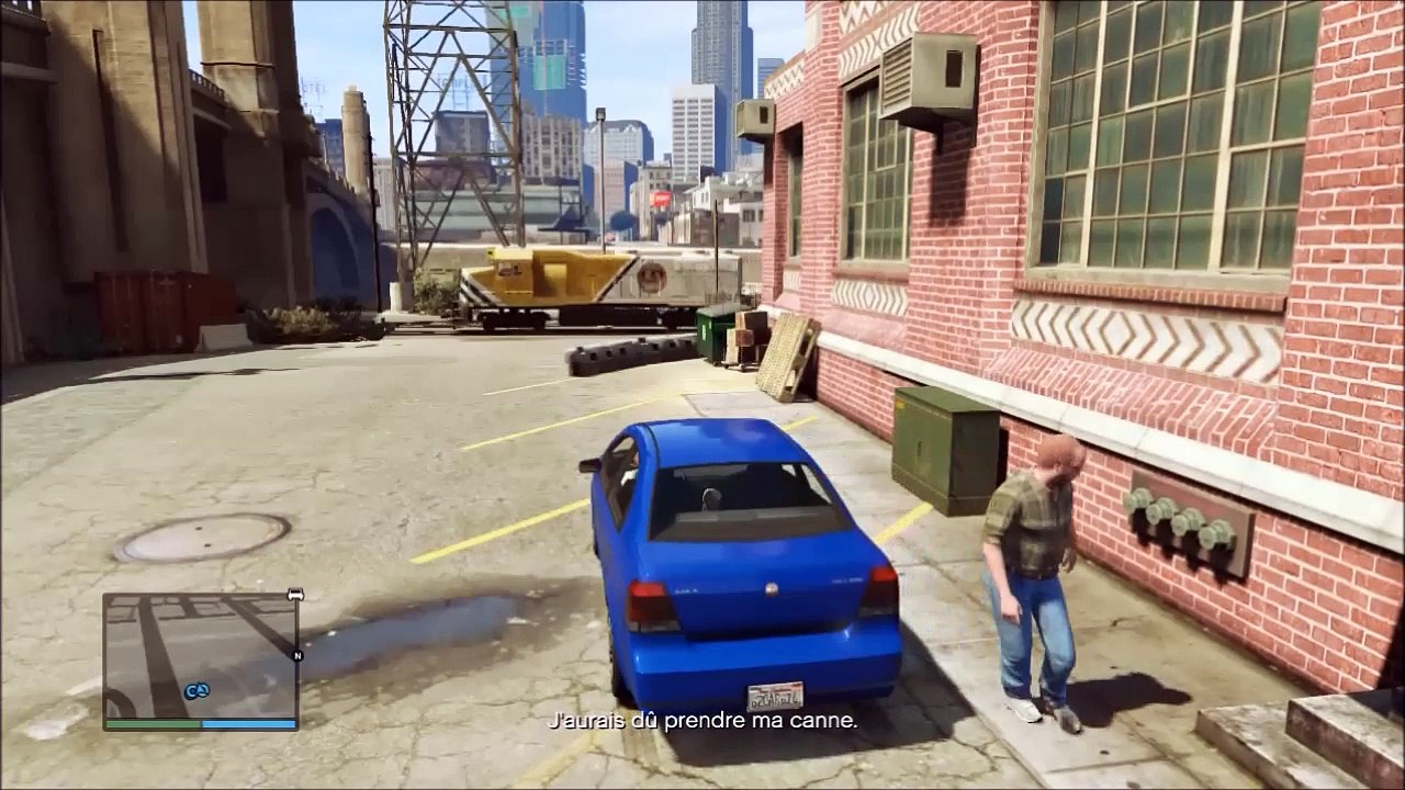 GTA 5 - premier bracage - Le conducteur