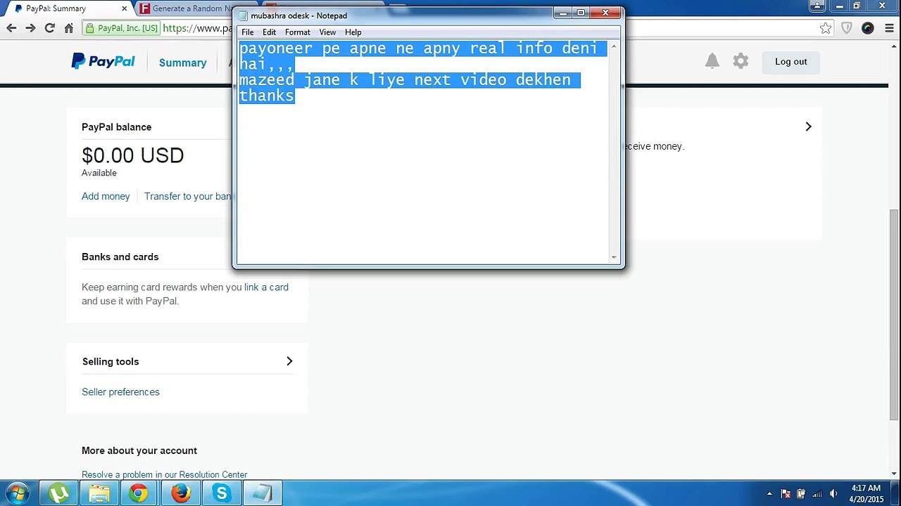 Paypal video 5