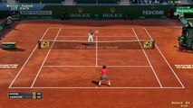 Tennis Elbow 2014   Monte Carlo 2015   Rafael Nadal vs Novak Djokovic   1 game  GAMEPLAY