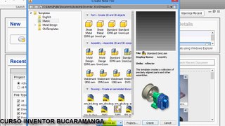 CURSO INVENTOR BUCARAMANGA | curso inventor bh | curso basico inventor 2013