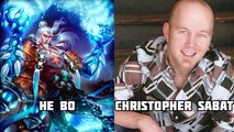 Characters and Voice Actors - Smite