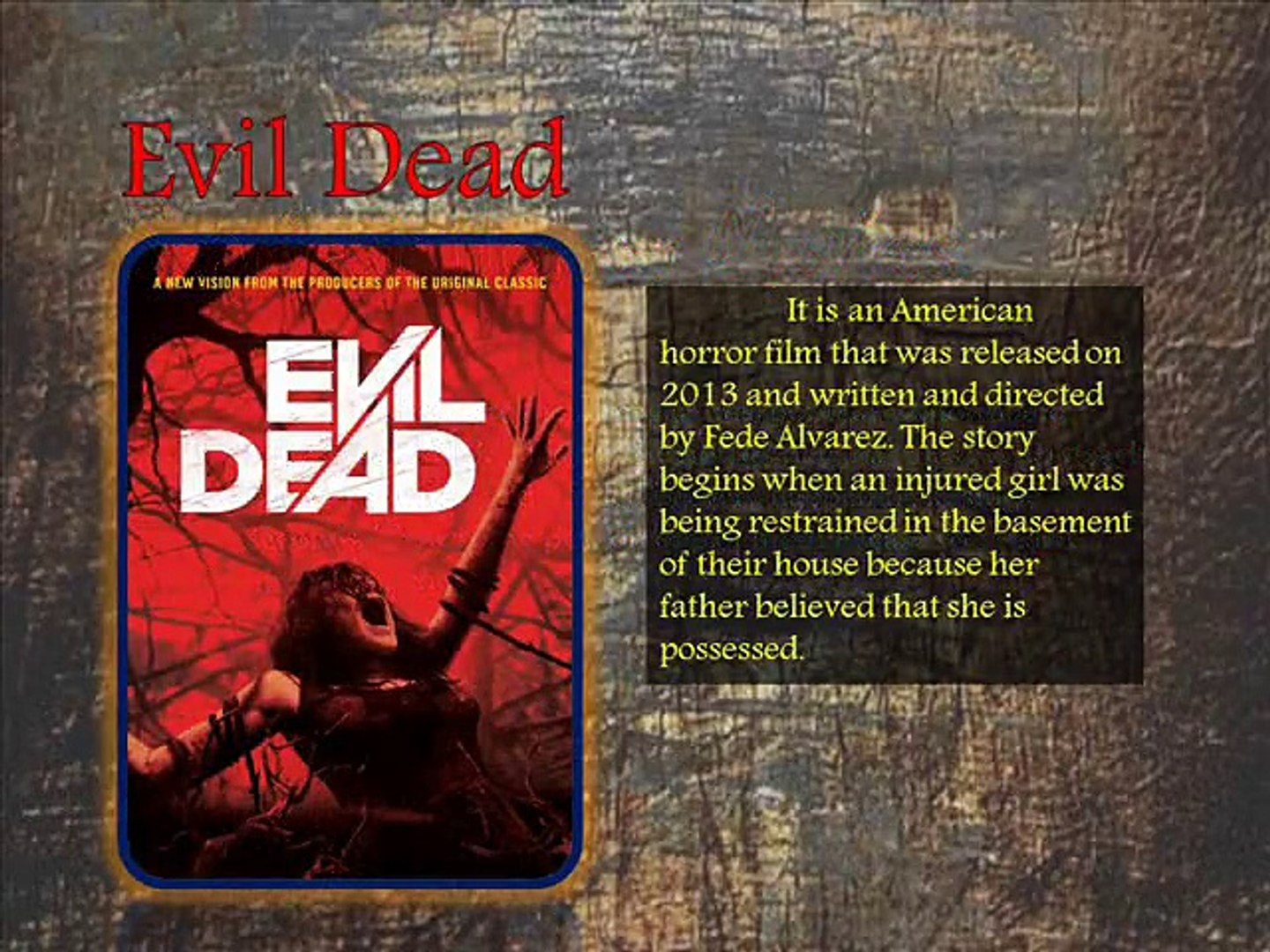 Scariest Horror Movies