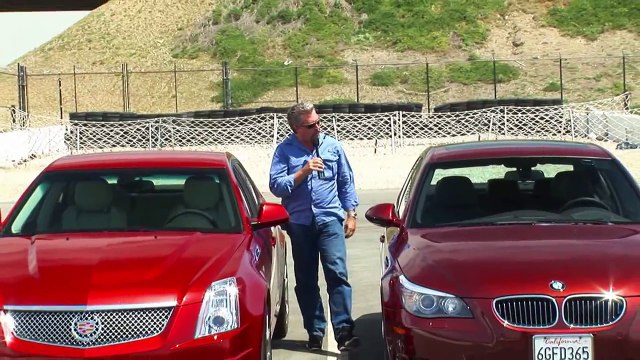 Cadillac CTS-V vs BMW M5 Drag Race
