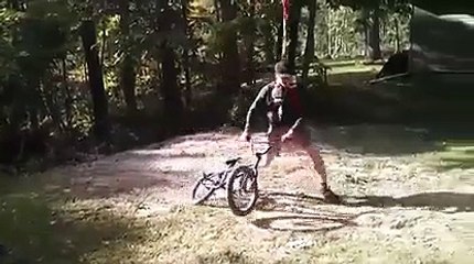 BMX _ entrainement à l'élastique