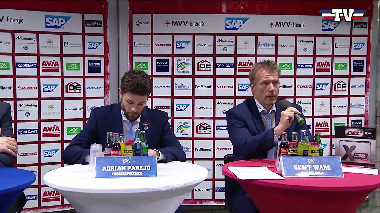 Pressekonferenz: Adler Mannheim - ERC Ingolstadt am 19.04.2015