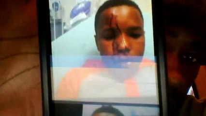 homeless man beaten at olney gas station. REAL STORY from THE NEIGHBOR