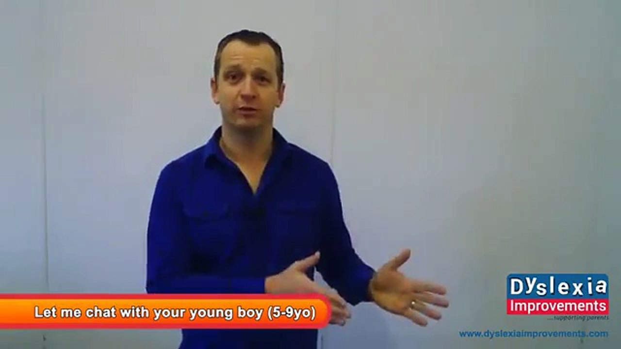 Dyslexia Reading & Writing Strategies for Older Boy: Dyslexia Improvements