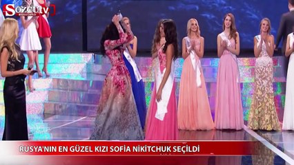 İşte Rusya'nın en güzel kızı