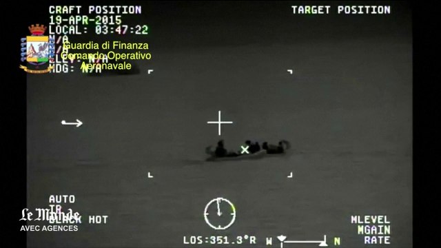 Naufrage de migrants en Méditerranée : des images du sauvetage