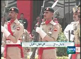 Guard of honor for Chinese president at Noor Khan airbase