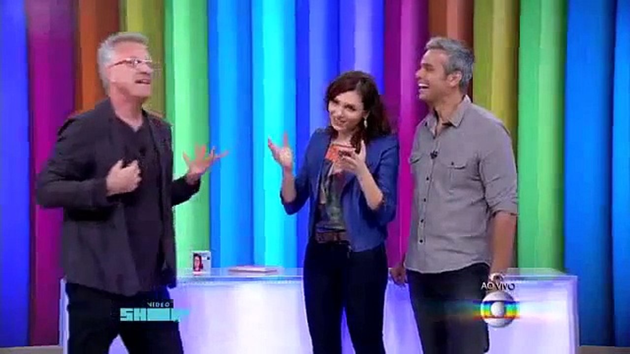 Bial no Vídeo Show a tarde no dia da Final do BBB 15 07-04