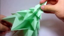Origami Christmas Tree (Pine Tree) - Árvore de Natal