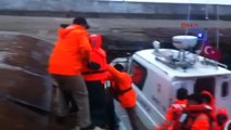 Passangers Evacuated From Aground Ferry Liner At Gökçeada