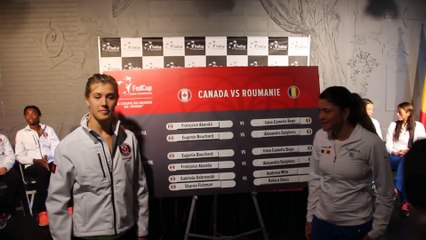 Eugénie Bouchard ne veut pas serrer la main d'Alexandra Dulgheru
