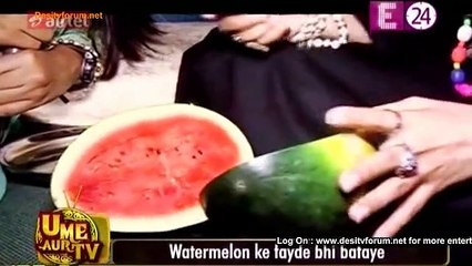 Surabhi-Aditi Ne Bataye 'Watermelon' Ke Faayde - Qubool Hai