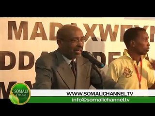 KHUDBADII MUSHARAX PROF AXMED ISMAACIIL SAMATAR 07 09 2012