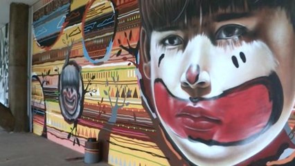La evolución del arte callejero se muestra en bienal brasileña de grafiti