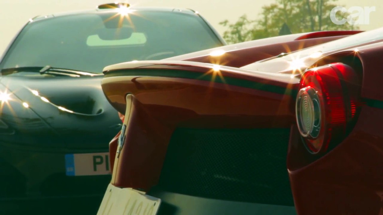 LaFerrari vs McLaren P1_ hybrid supercar twin test review (2014)