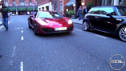 ARAB McLaren P1 Accelerates in London!!!