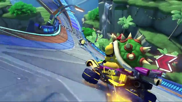 Wii U - Mario Kart 8 Big Blue Course Trailer (Official Trailer)