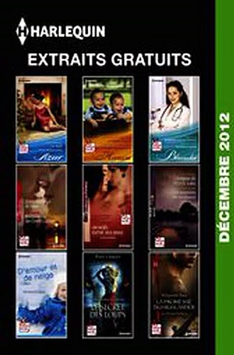 Download Extraits gratuits Harlequin décembre 2012 Ebook {EPUB} {PDF} FB2