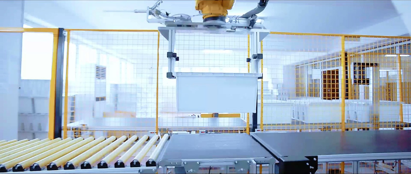 Fully Automated Robotic Cell for Polyurethane Glue Dispensing