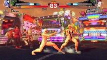 Ultra Street Fighter 4 Omega mode mods sexy new Cammy Decapre Bikini Slingshot costumes HD 60fps 3