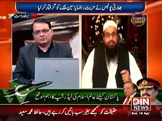 Hafiz Saeed Lashes upon India