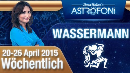 Monatliches Horoskop zum Sternzeichen Wassermann (20-26 April 2015)