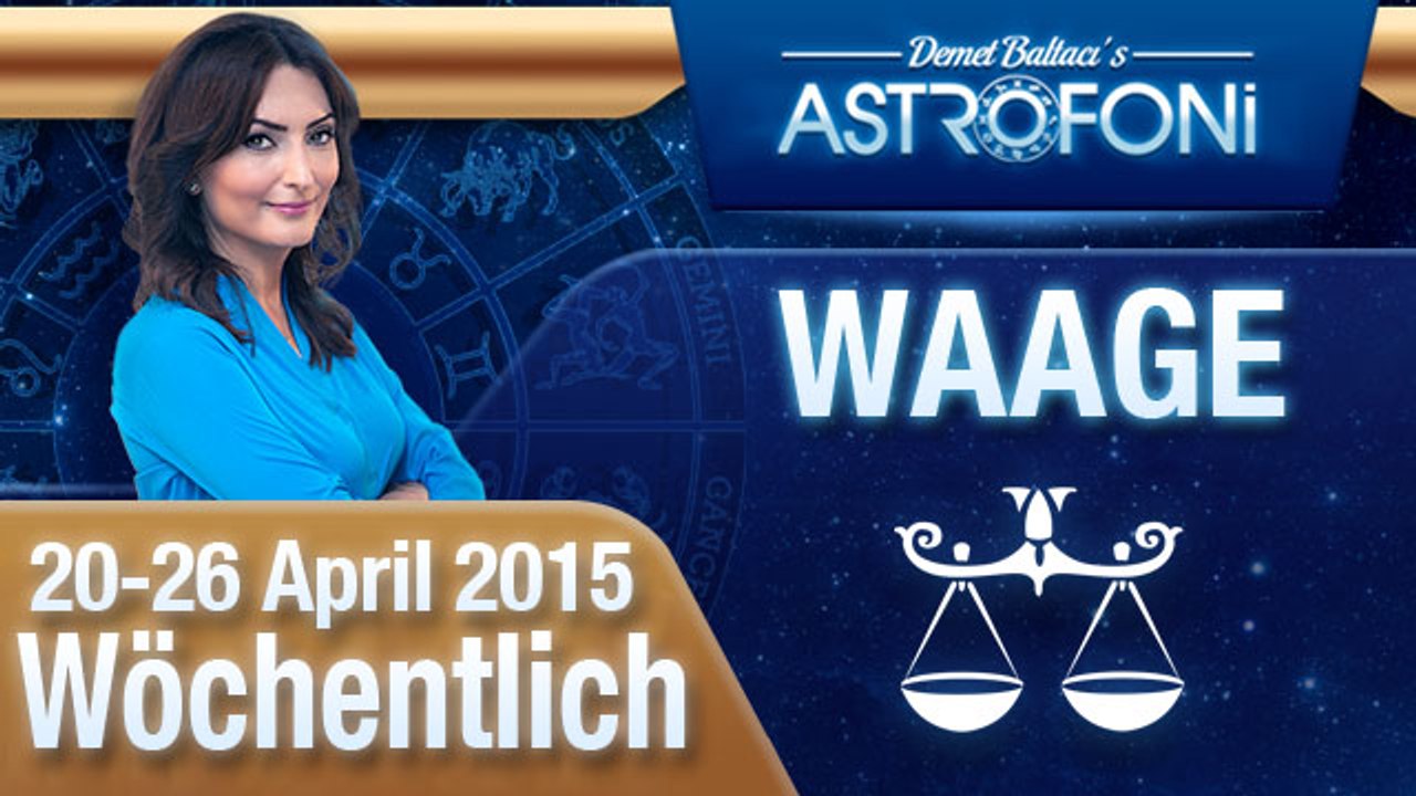 Monatliches Horoskop zum Sternzeichen Waage (20-26 April 2015)