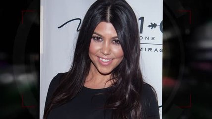 Kourtney Kardashian Looks Stunning In Black For Her 36th Birthday
