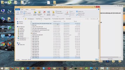 PES 2015 CPK DOSYA KURULUMUVE OYUNDA AKTİFLEŞTİRME