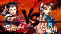 Ultra Street Fighter 4 Omega mode mods sexy new Chun li Sakura Bikini Slingshot costumes HD 60fps