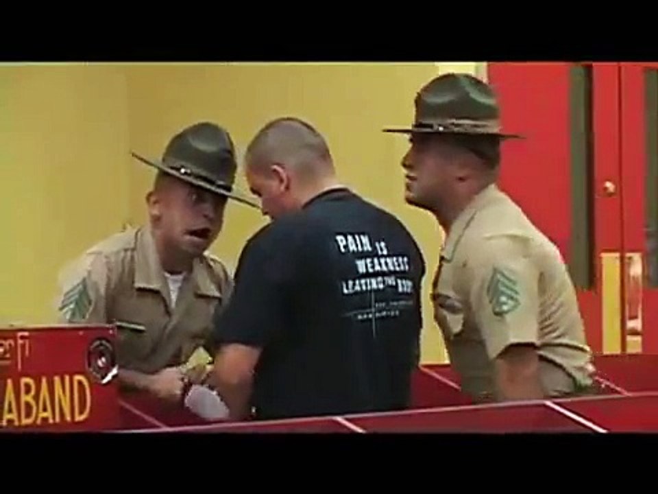 Marine Corps Receiving Vs Army Reception