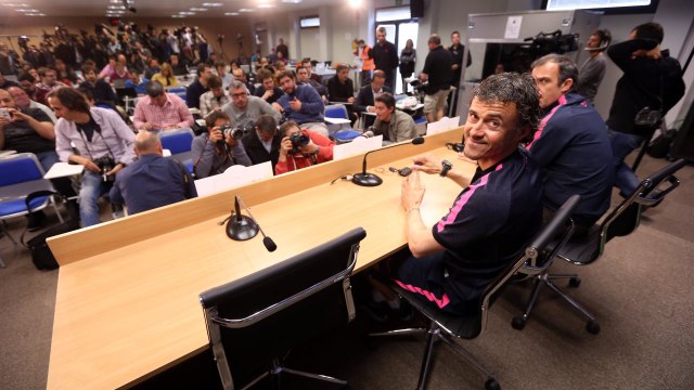 Luis Enrique: Estamos al máximo de nivel físico