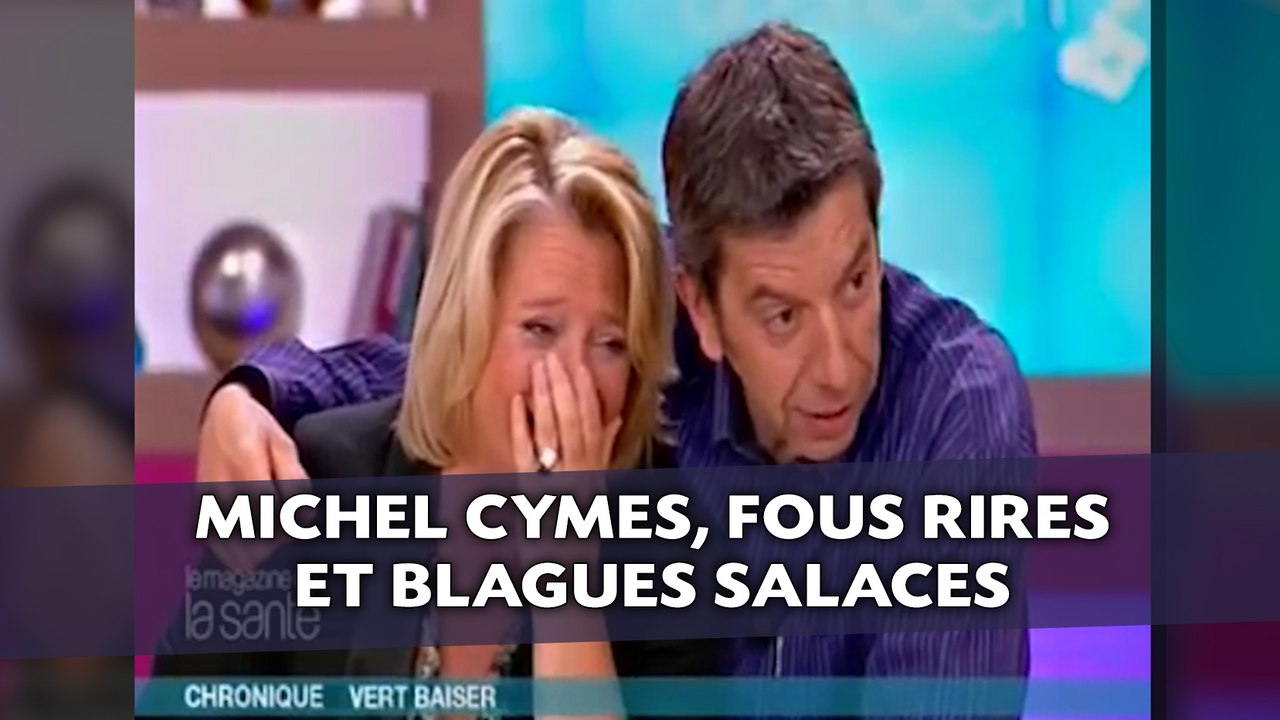 Michel Cymes, fous rires et blagues salaces