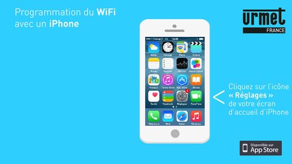 Configurer une caméra Wi-Fi Urmet Cloud sous iOS