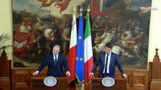 Renzi: nel Mediterraneo crisi umanitaria, comunità internazionale deve fermare nuovi schiavisti