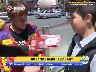 Tük İnsanının Türkiye, K.K.T.C, Tunus ve Amerika Bayraklarıyla İmtihanı