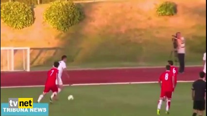 Zidane'ın oğlundan babasına taş çıkartan oyun