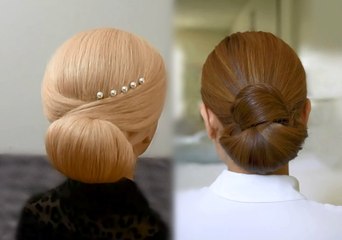 Easy and Quick Hair Bun Tutorials