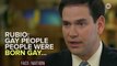 Marco Rubio: Being Gay Is Not A Choice