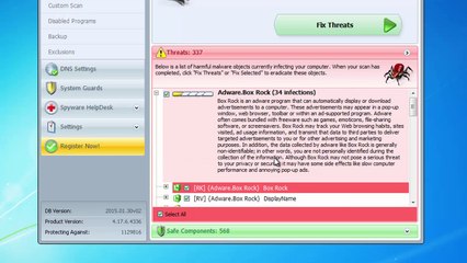 How to remove Box Rock ads