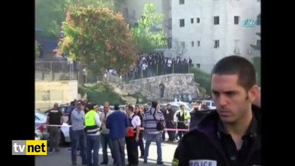 Sinagog saldırısı amatör kamerada!