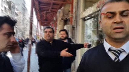 İstiklal Caddesi'nde Ambulans Tepkisi