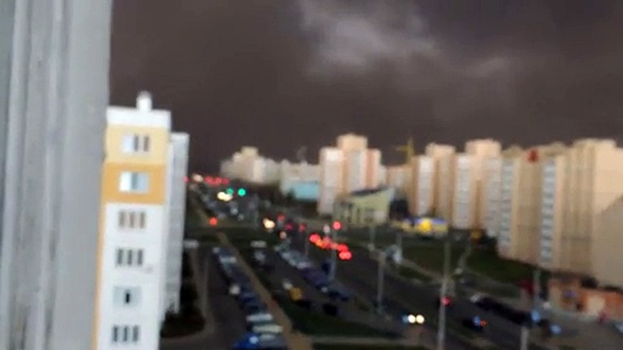Tempête de sable en Biélorussie!