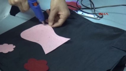 Çankırı Engellileri Kaldırılan Engelliler Çanta Üretiyor