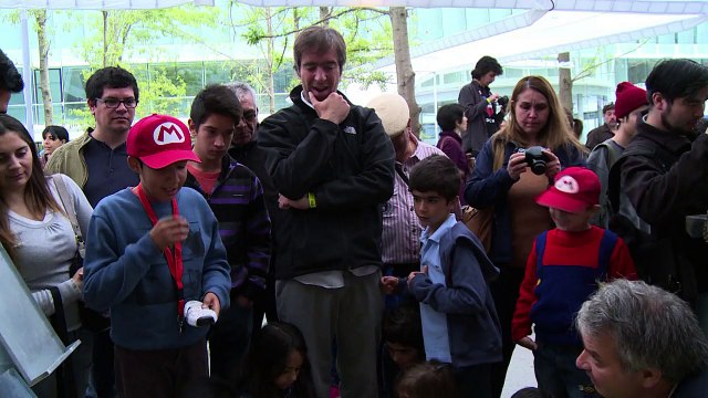 Drones and health apps at Santiago's Robotics Day