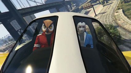 VanossGaming| GTA 5 PC Online Funny Moments - Clapping Man & Defending the Hangar!